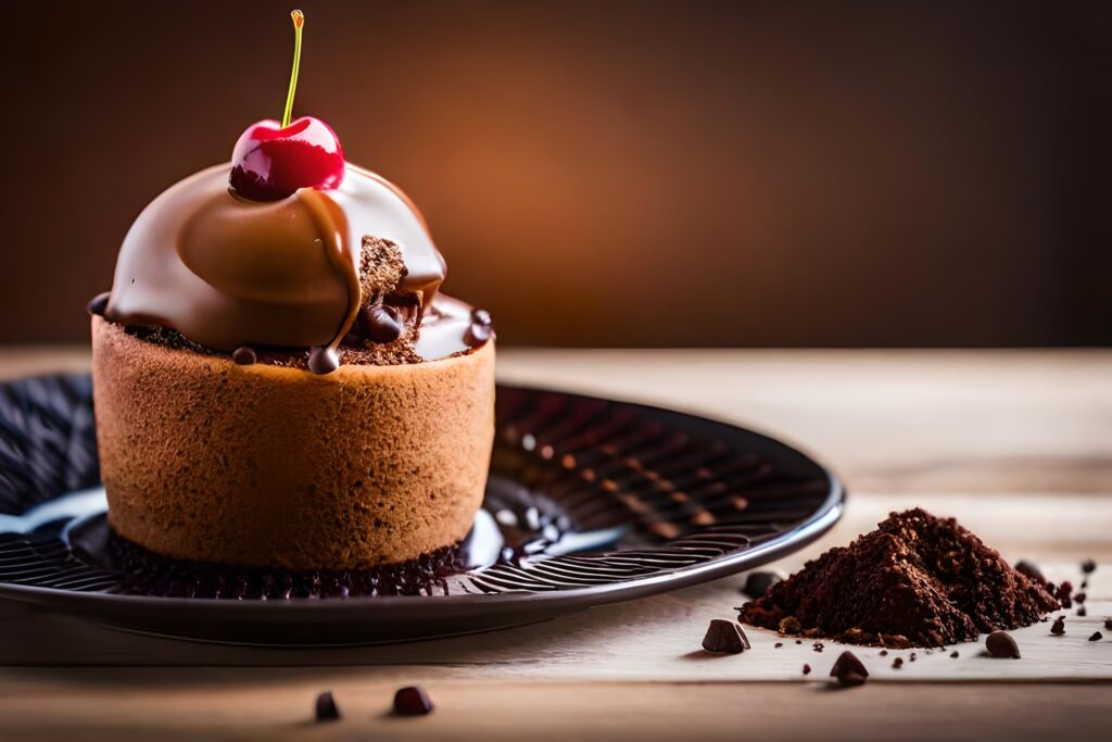 Chocolate mousse cake